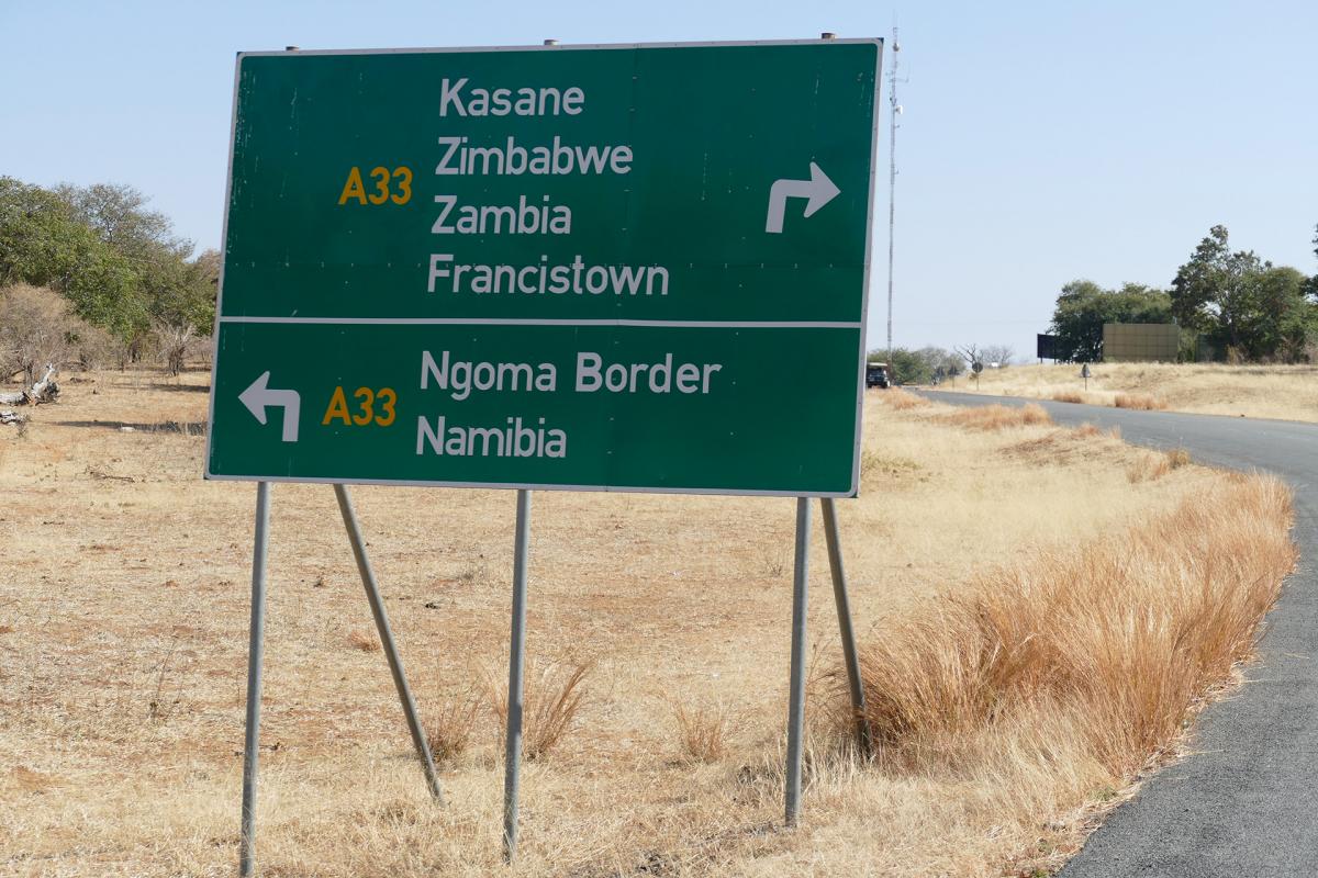 botswana on the road